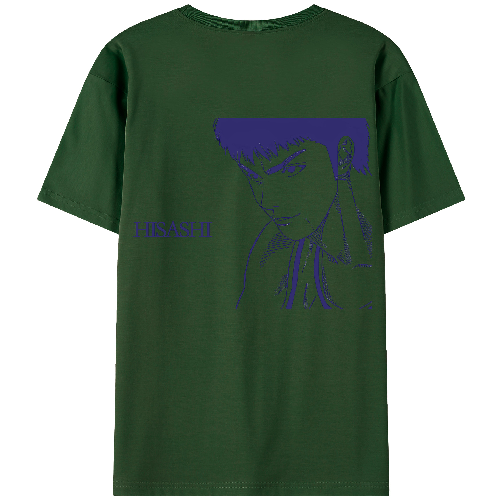 SLAM DUNK／スラムダンク 綿100％半袖Tシャツ（背面プリント）